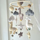 Baby Mobile Alpaka dream color