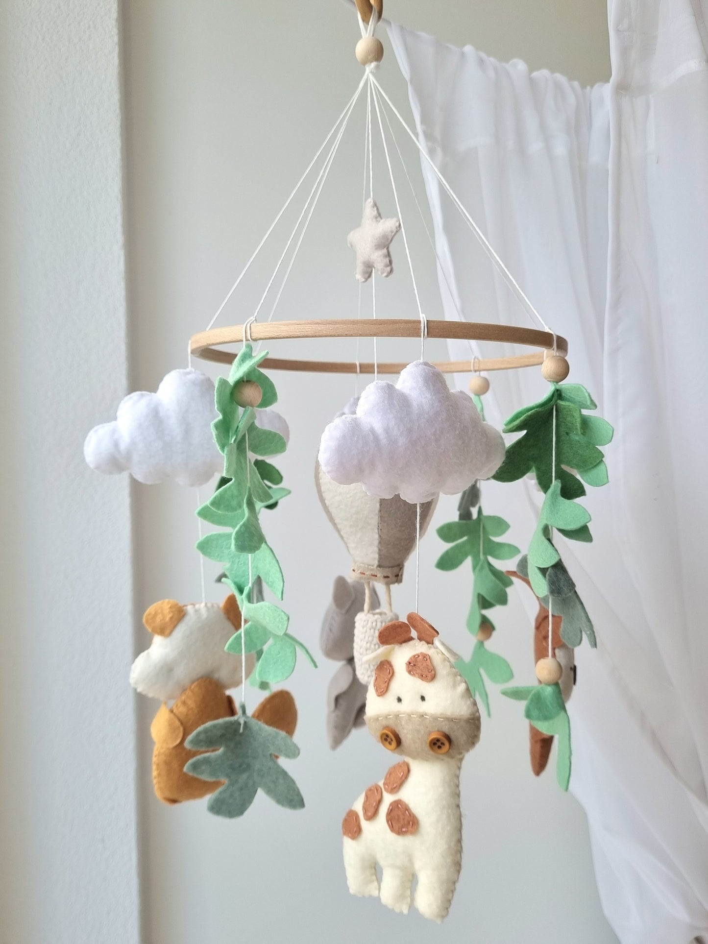 Baby Mobile Forest Friends