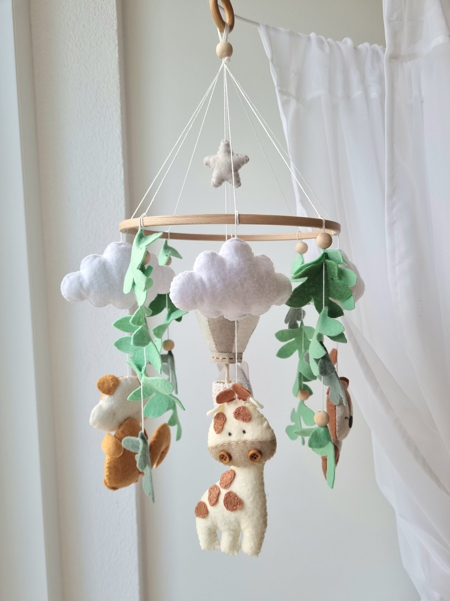 Baby Mobile Forest Friends