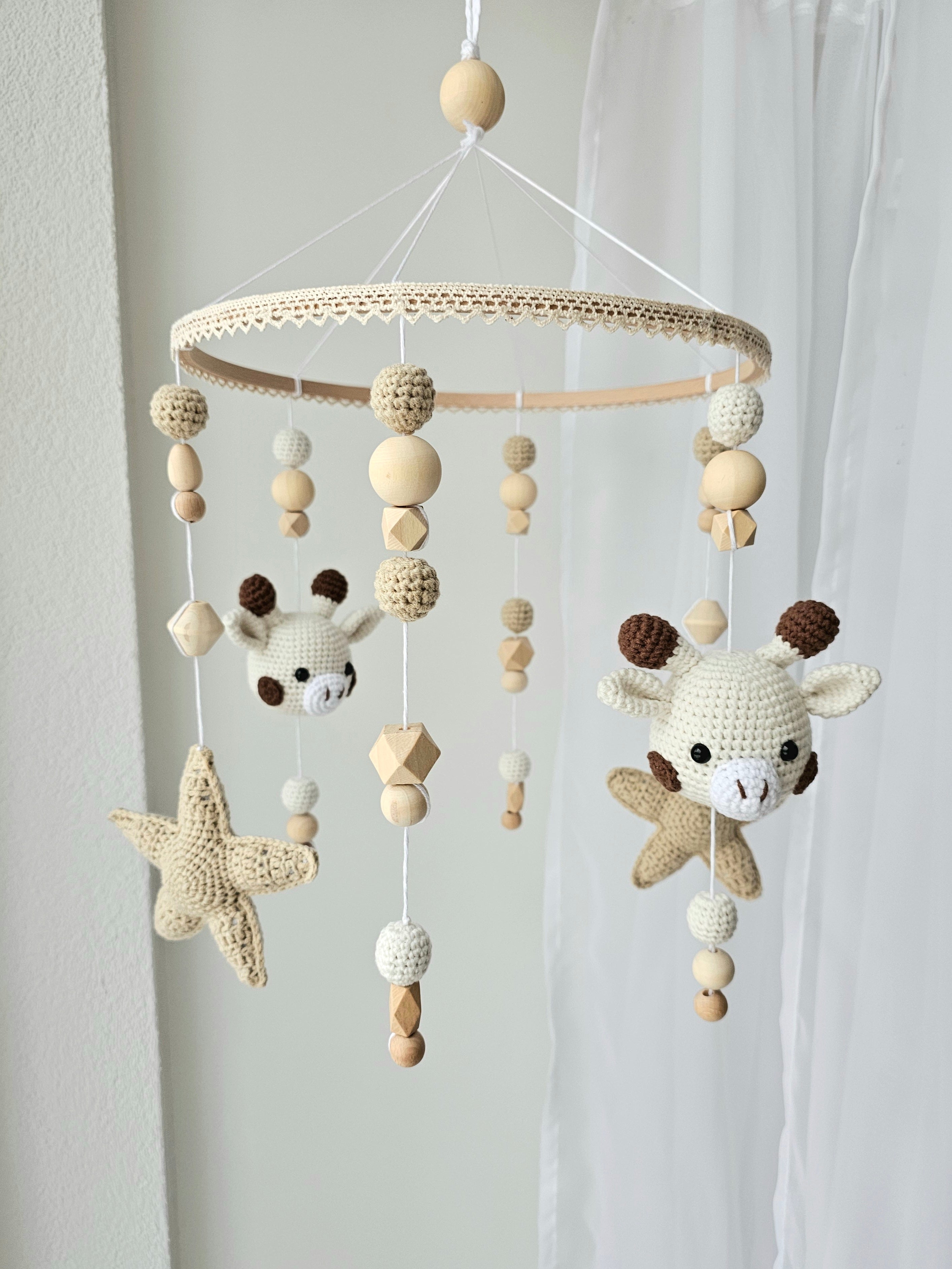 Baby mobile giraffe online