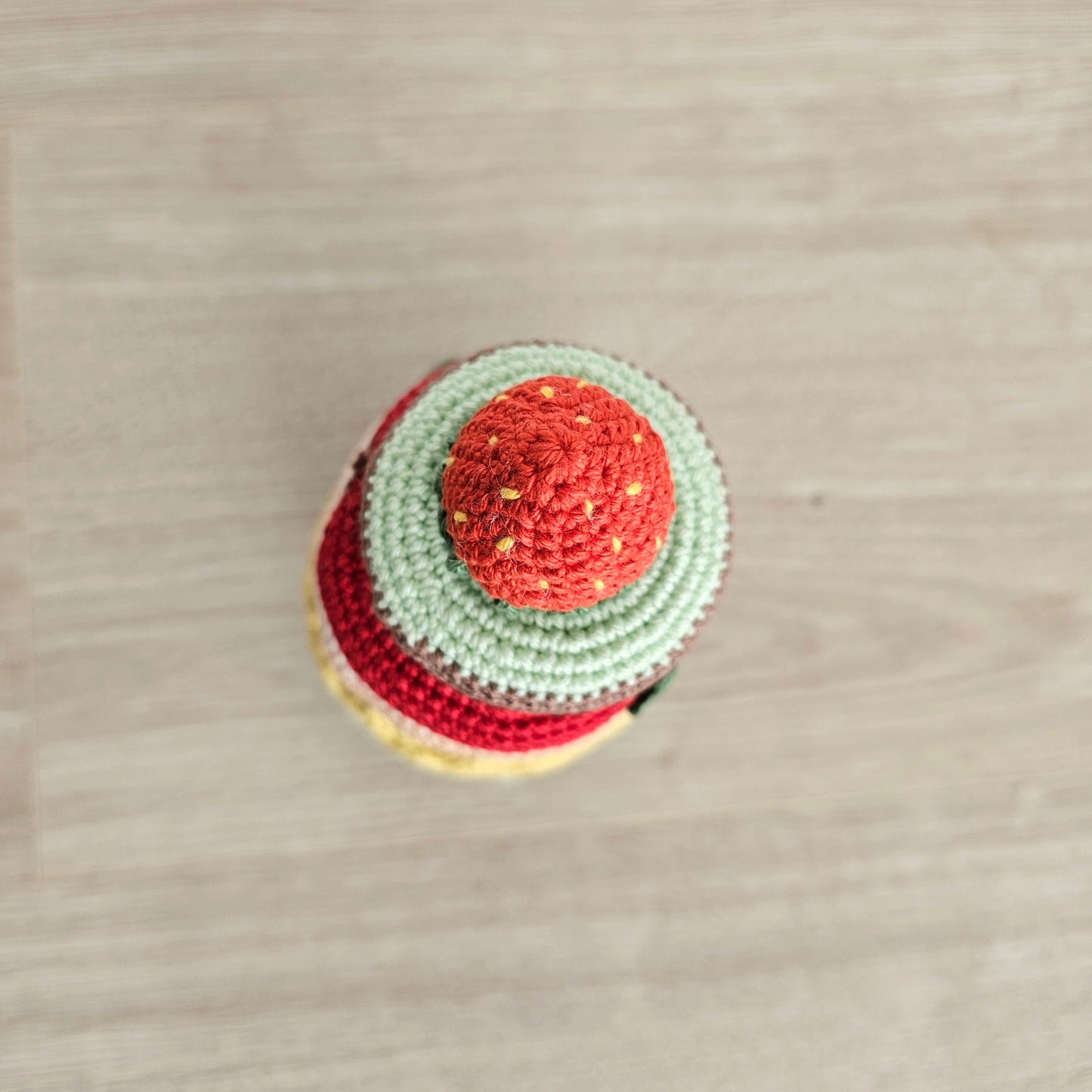 Crochet Früchte Stapelturm