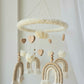 Baby Mobile Makramee in hellem beige