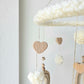 Baby Mobile Makramee in hellem beige