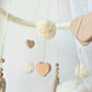 Baby Mobile Makramee in hellem beige