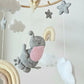 Baby Mobile Elefant beige/natur