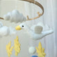 Baby Mobile Meer Liebe blau/gelb