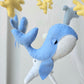 Baby Mobile Meer Liebe blau/gelb