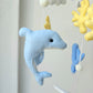 Baby Mobile Meer Liebe blau/gelb