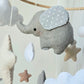 Mobile bébé éléphant rose