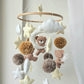 Baby Mobile Bären Traum beige