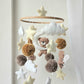 Baby Mobile Bären Traum beige