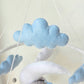 Baby Mobile träumender Bär blau, grau