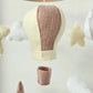 Baby Mobile Heissluftballon beige/crème/weiss