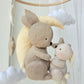 Baby Mobile Baby Häschen mit Baby