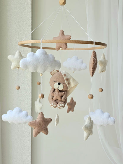 Baby Mobile Sternen Bärchen