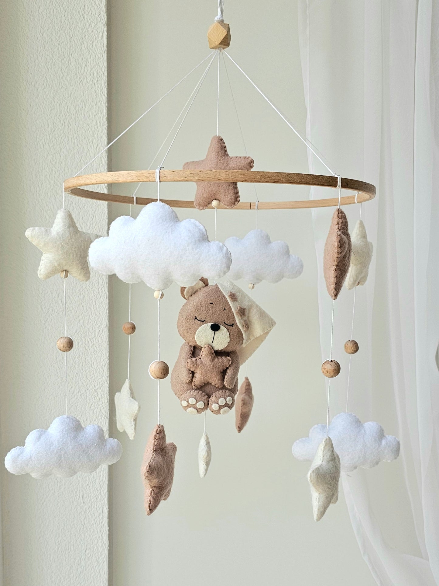 Baby Mobile Sternen Bärchen