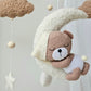 Baby Mobile Pouffy Bärchen beige