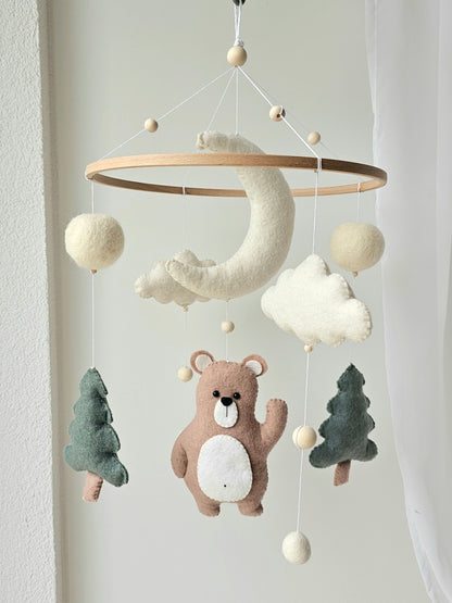 Baby Mobile der Wald Bär