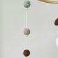 Baby Mobile Häkelliebe Otter beige/dunkelbraun/türkis