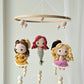 Babymobile Häkelliebe Disney Prinzessinnen