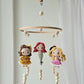 Babymobile Häkelliebe Disney Prinzessinnen
