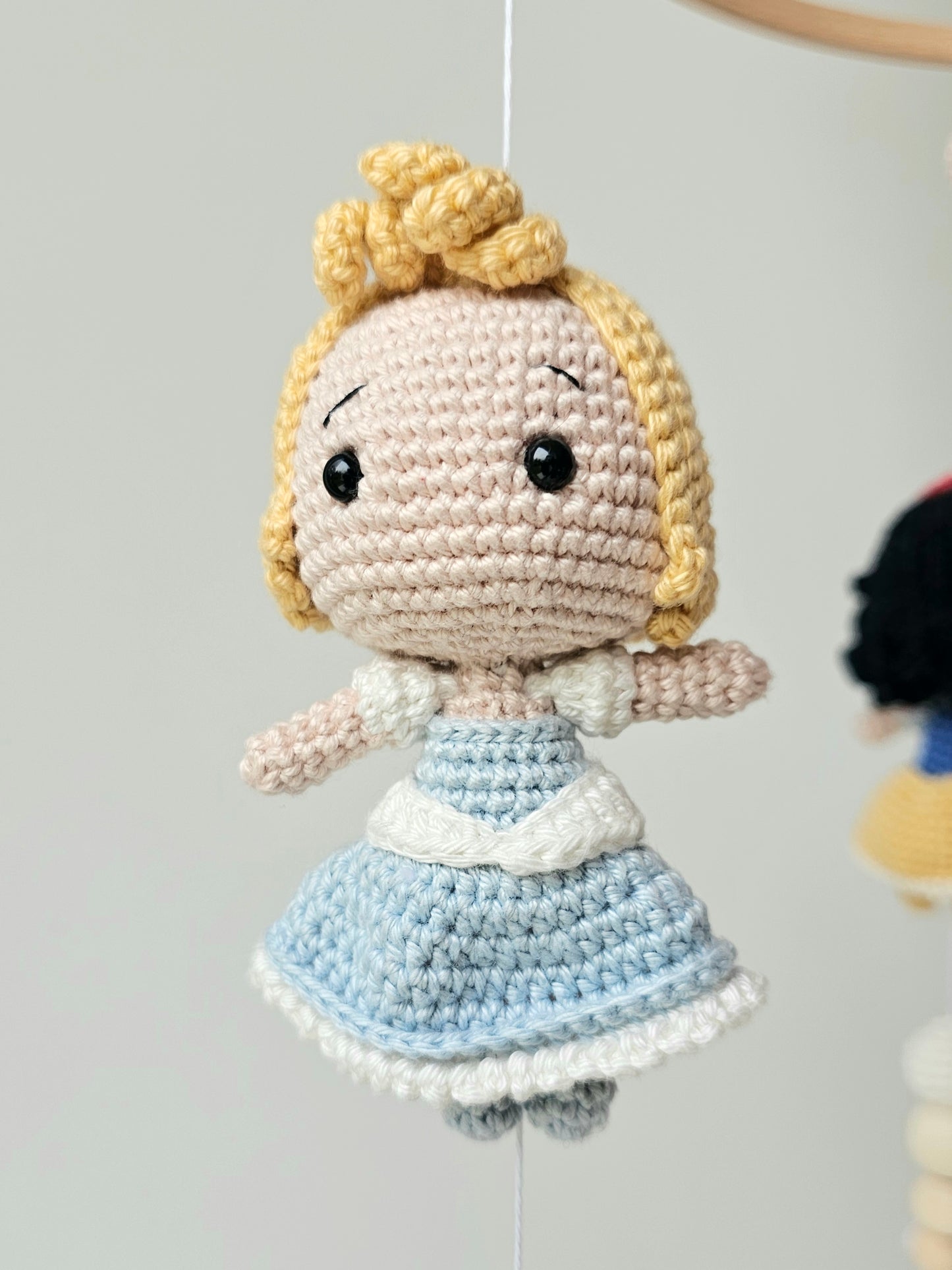 Babymobile Häkelliebe Disney Prinzessinnen