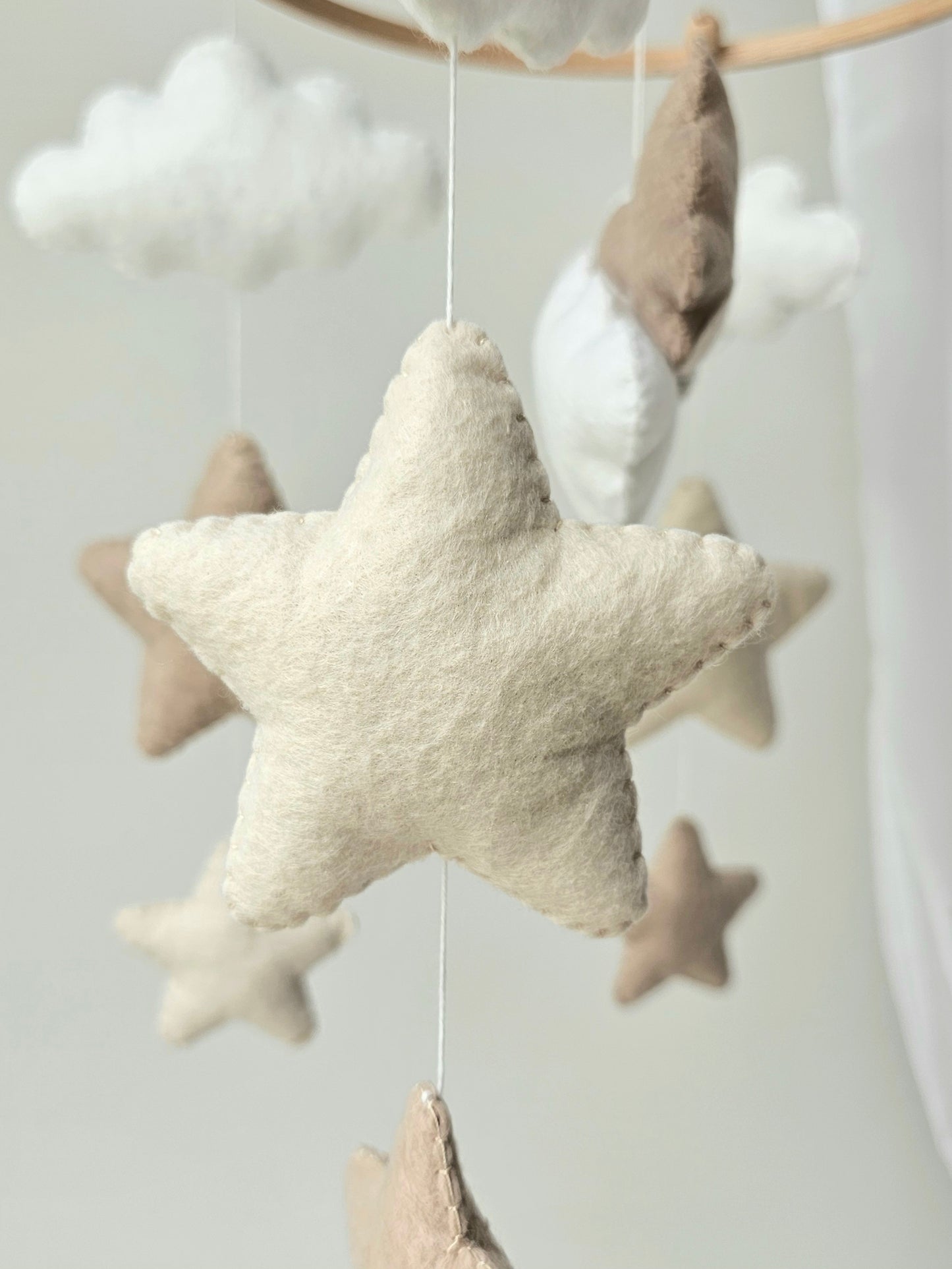 Baby Mobile schlafender Fuchs