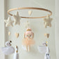 Baby Mobile Ballerina peach