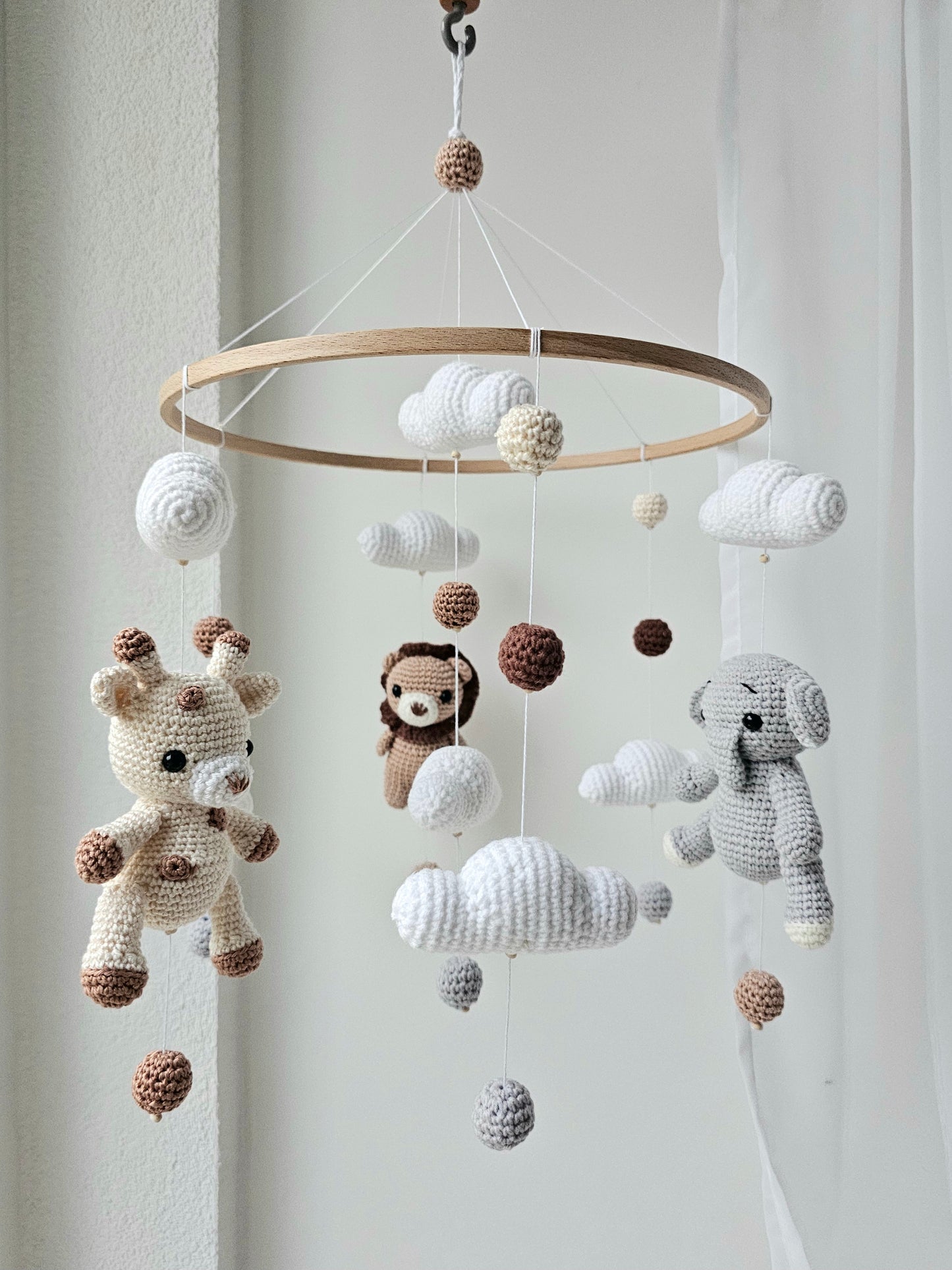 Baby Mobile Safari Friends