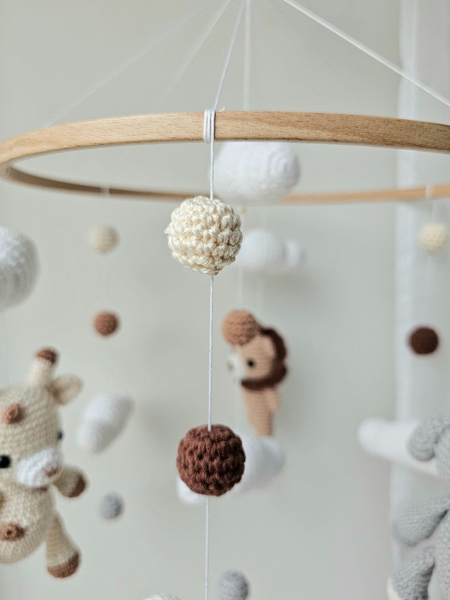 Baby Mobile Safari Friends