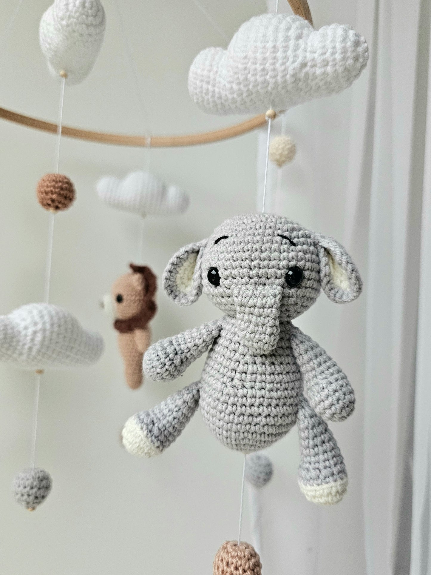 Baby Mobile Safari Friends