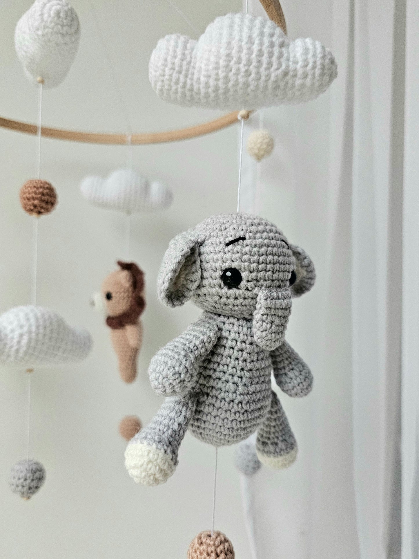 Baby Mobile Safari Friends