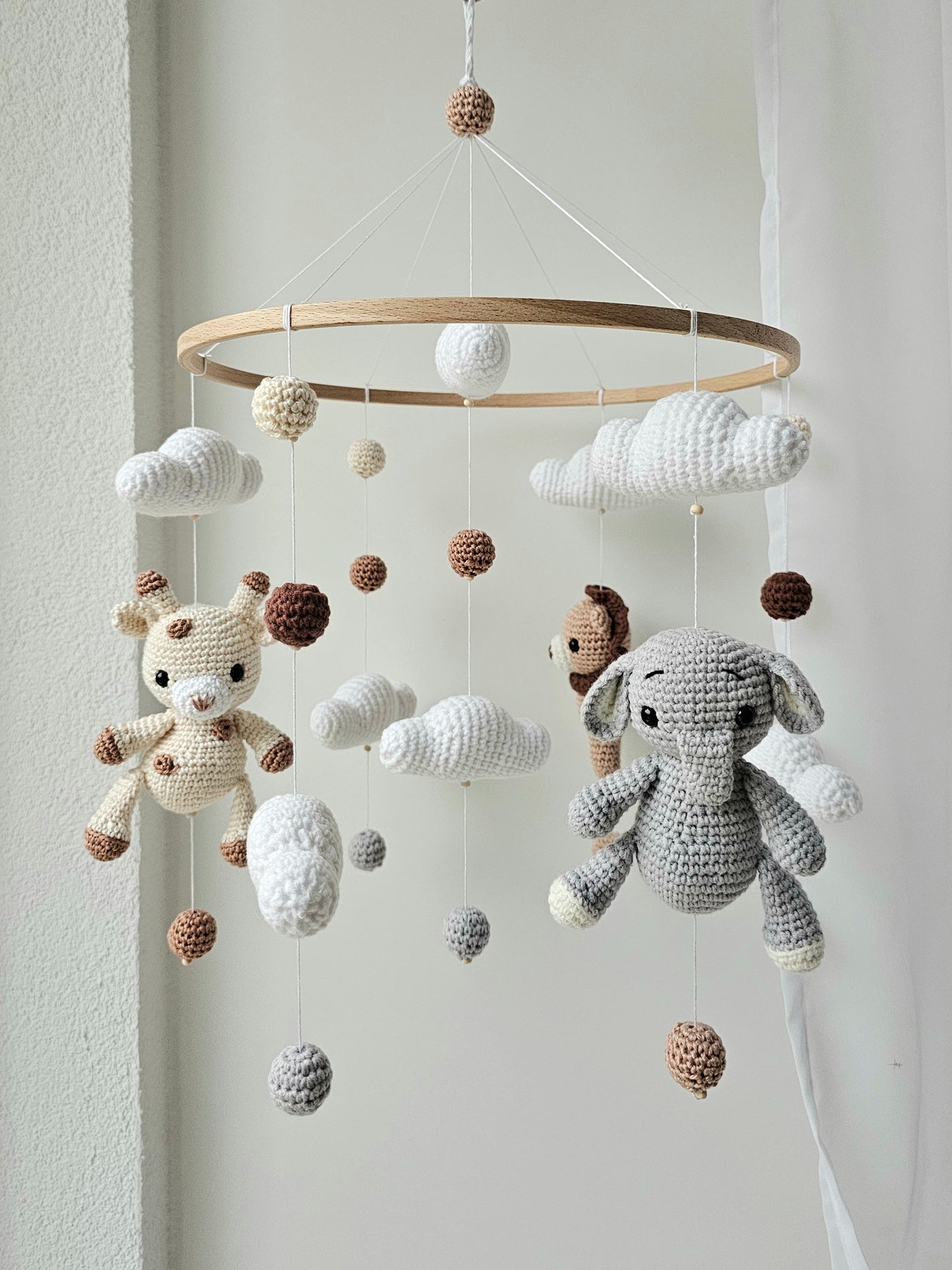 Baby Mobile Safari Friends