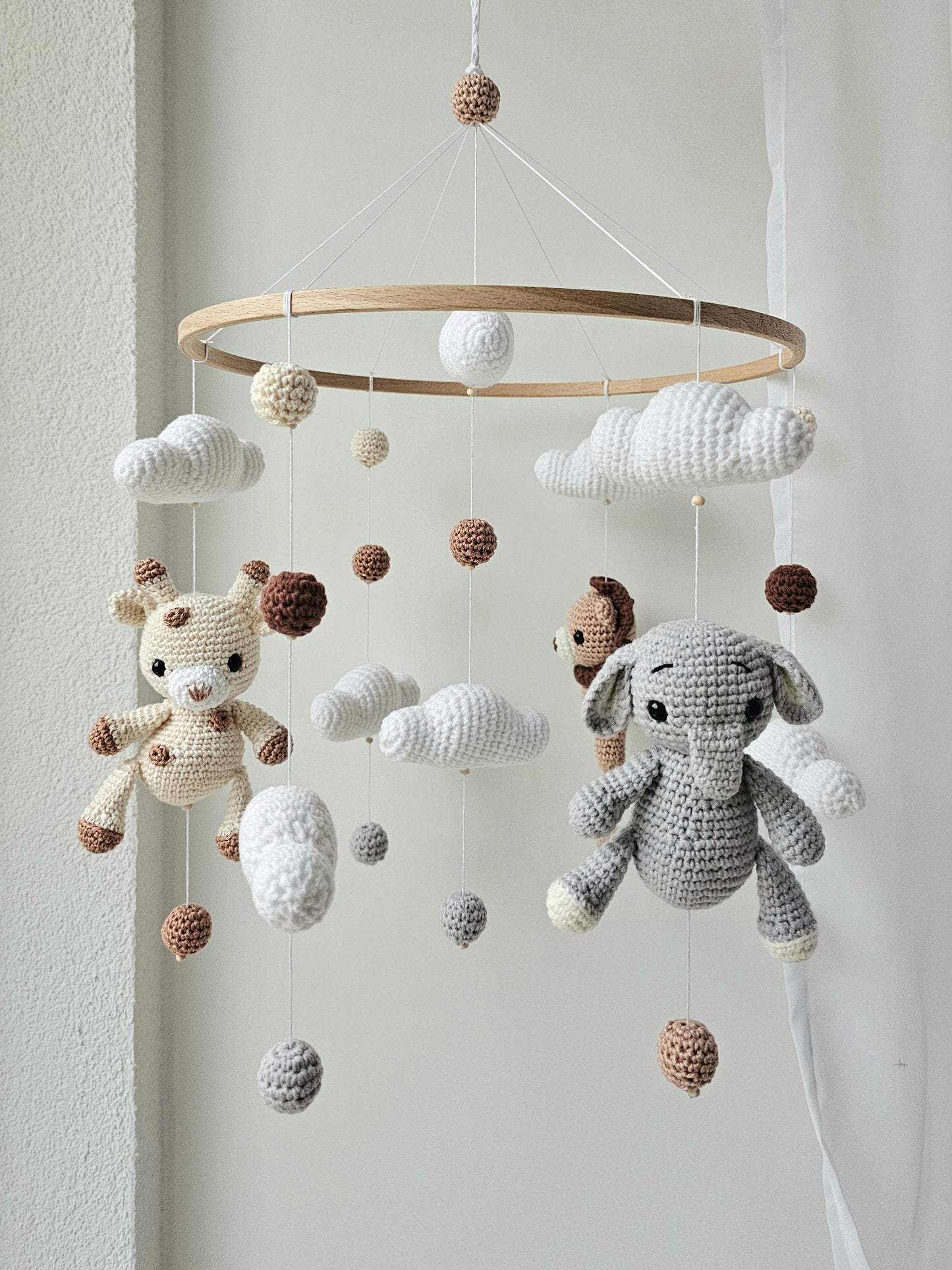 Baby Mobile Safari Friends