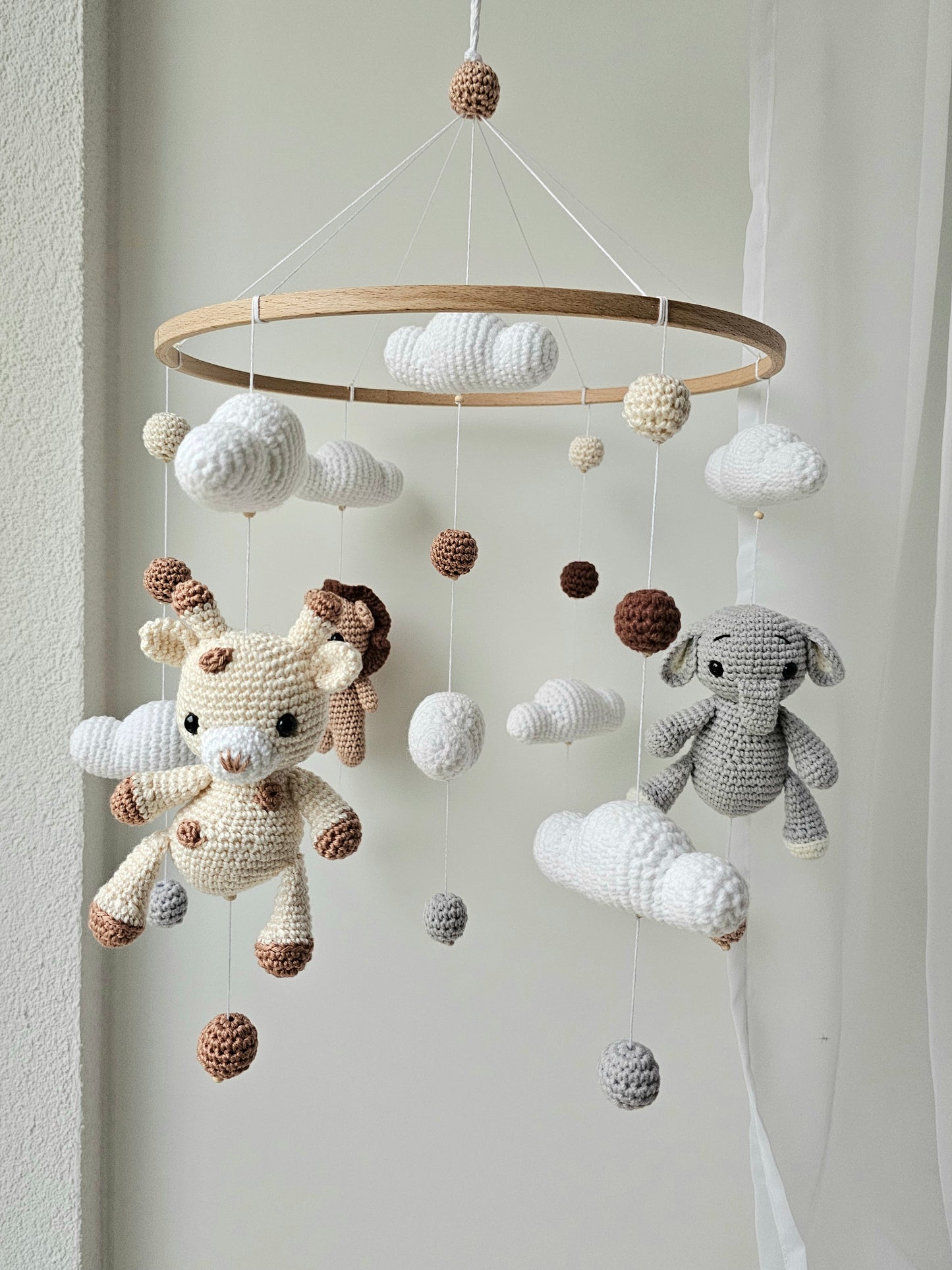 Baby Mobile Safari Friends