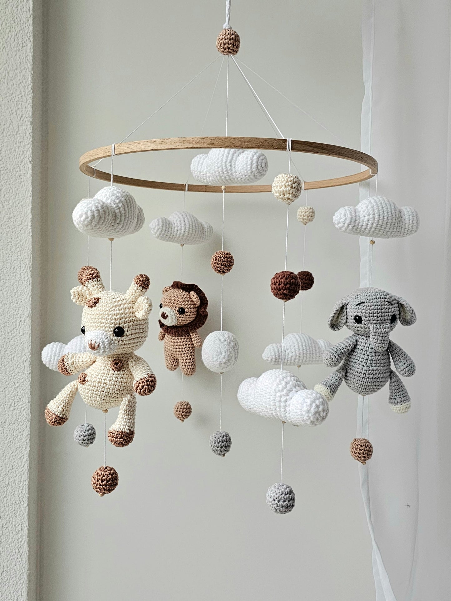 Baby Mobile Safari Friends