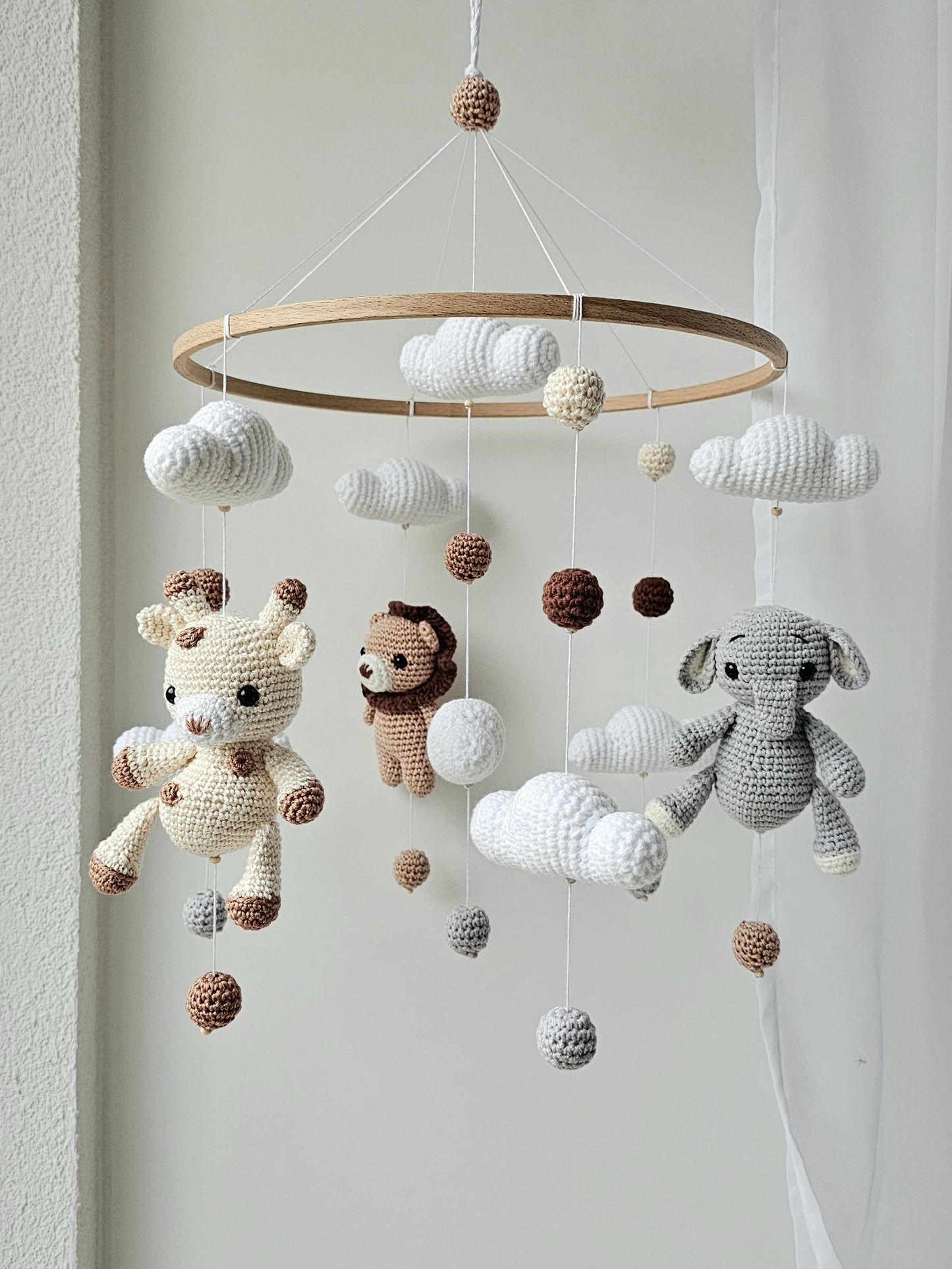 Baby Mobile Safari Friends