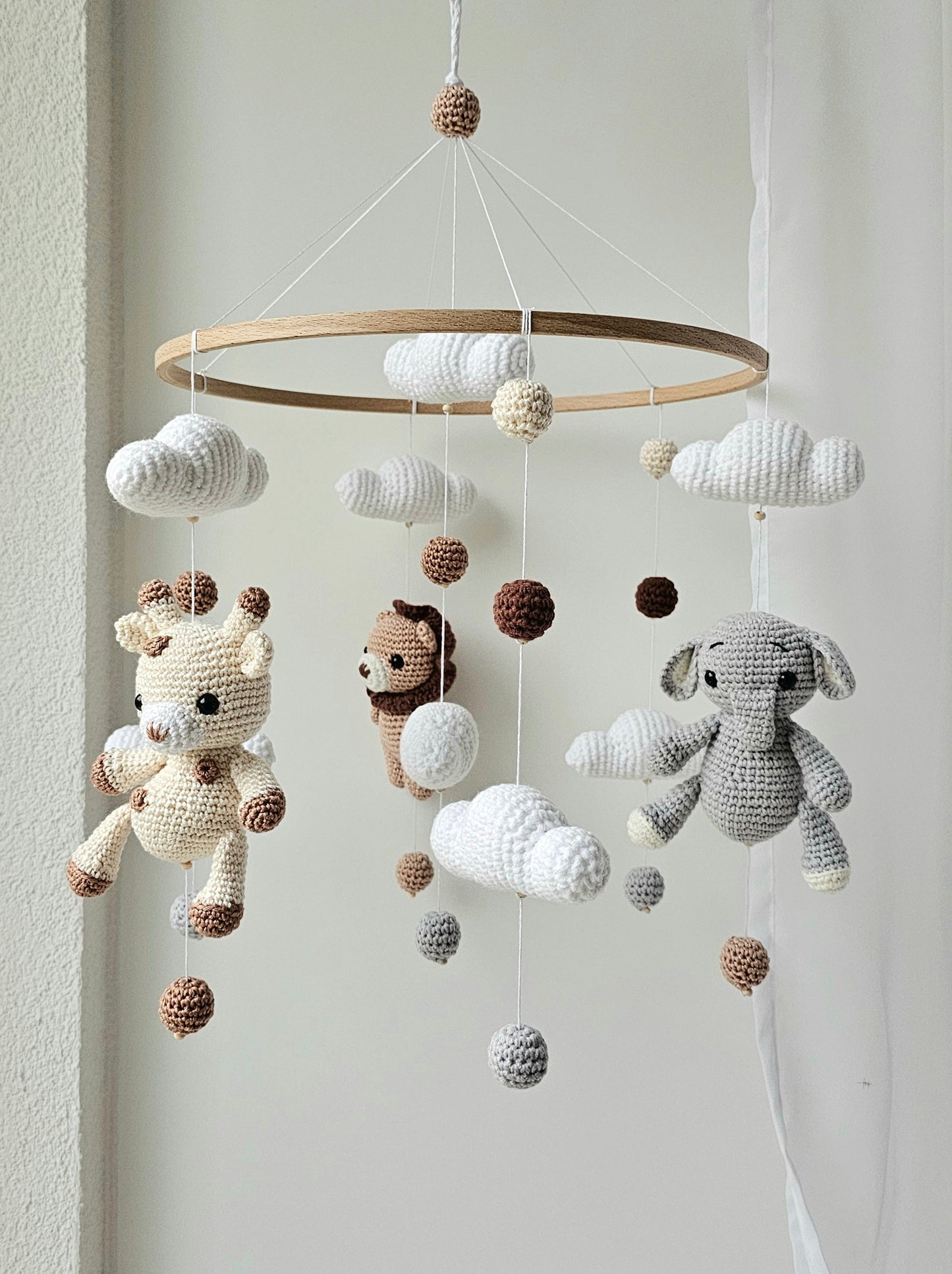 Baby Mobile Safari Friends