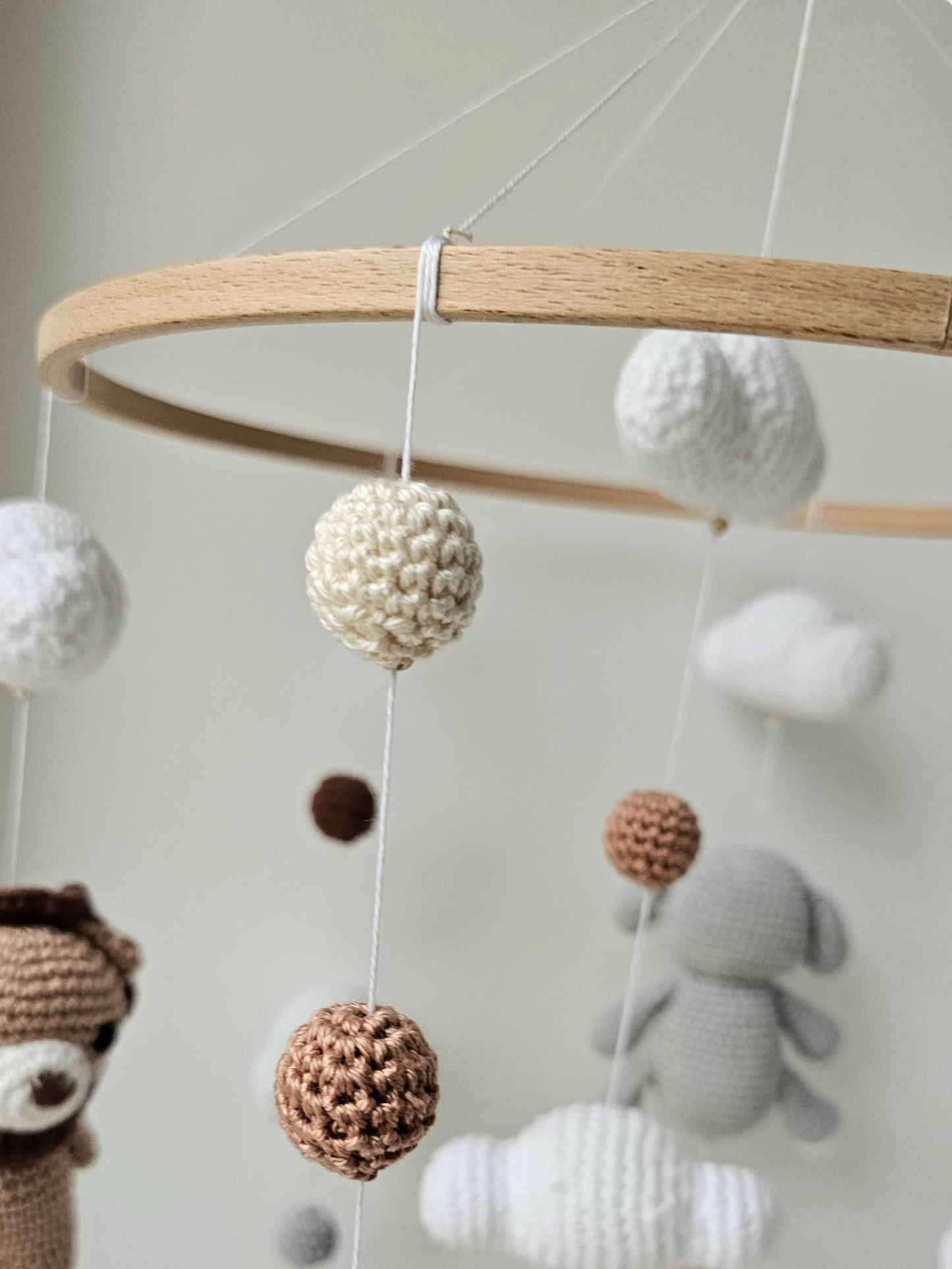 Baby Mobile Safari Friends