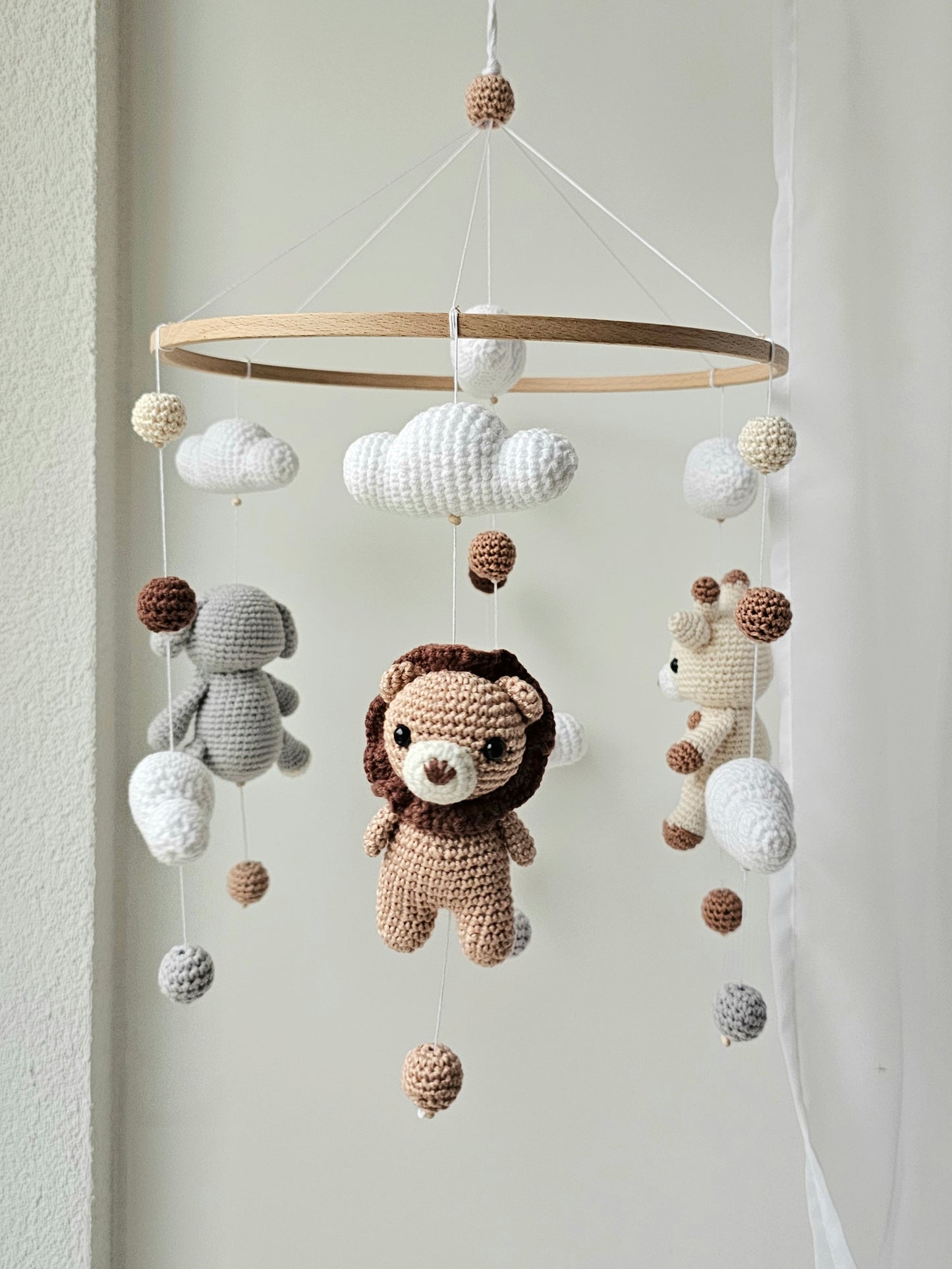 Baby Mobile Safari Friends