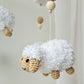 Baby Mobile tanzende Schäfchen