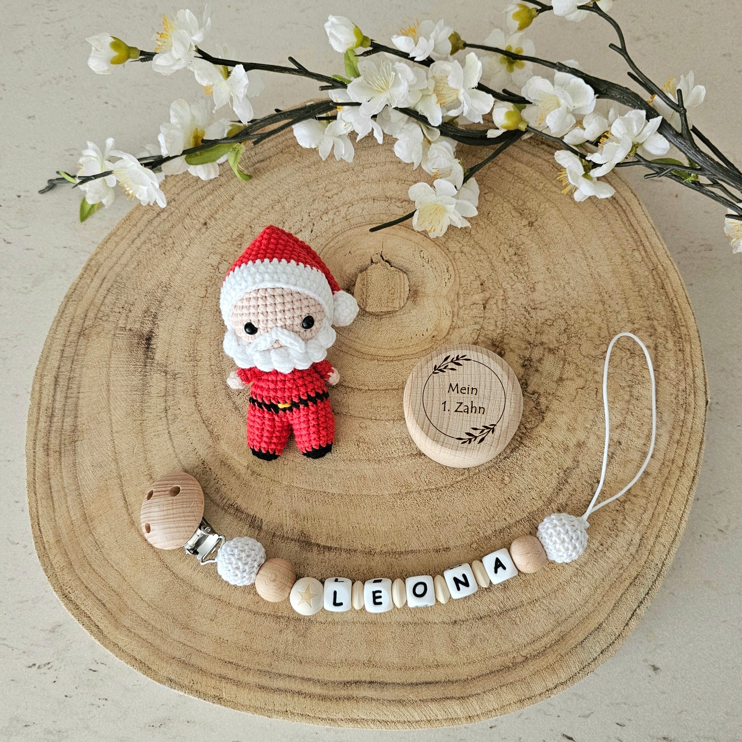 2er oder 3er Set fröhlicher Santa