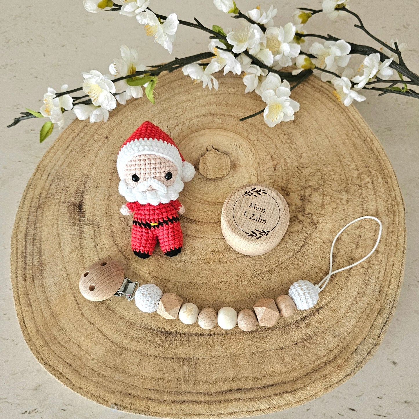 2er oder 3er Set fröhlicher Santa