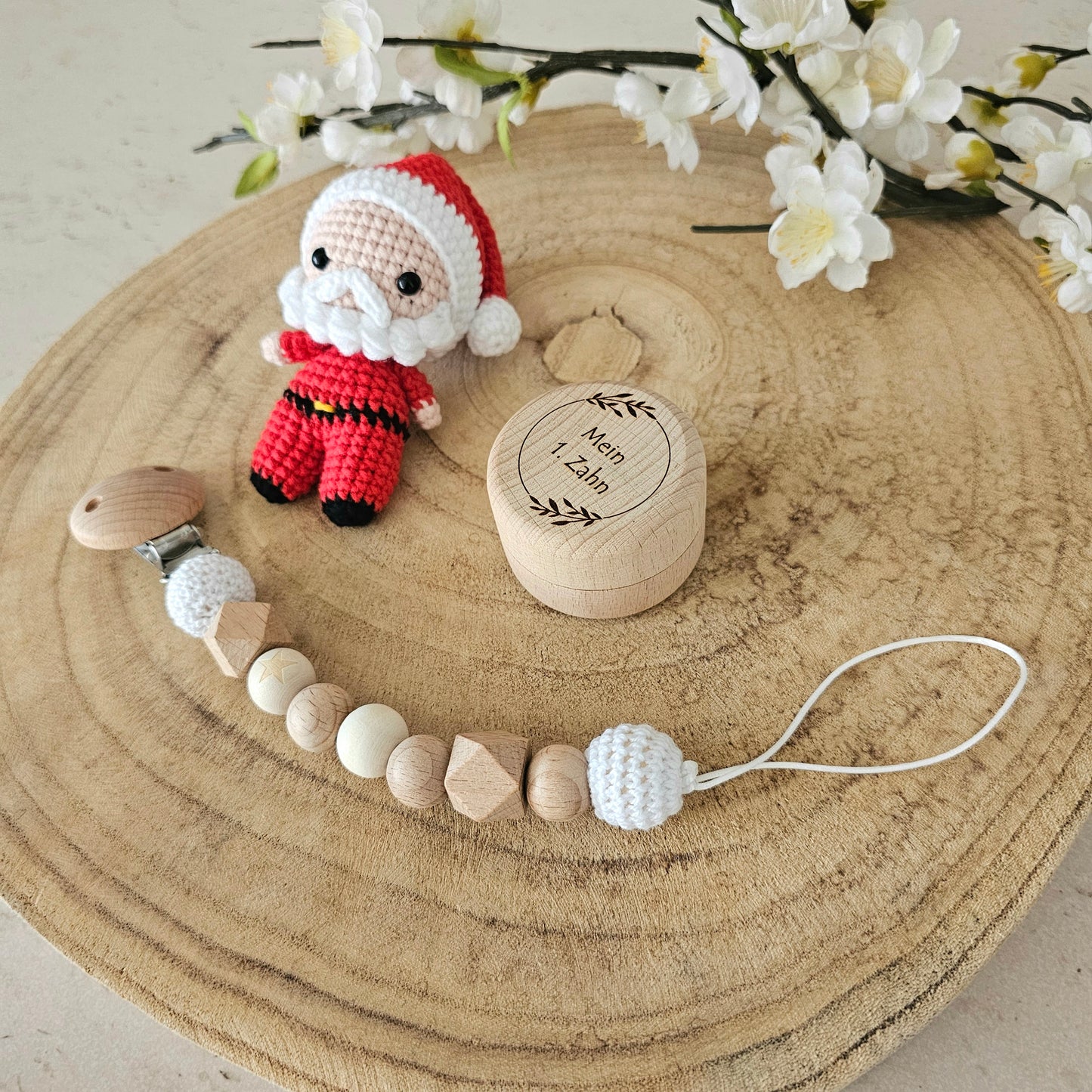 2er oder 3er Set fröhlicher Santa