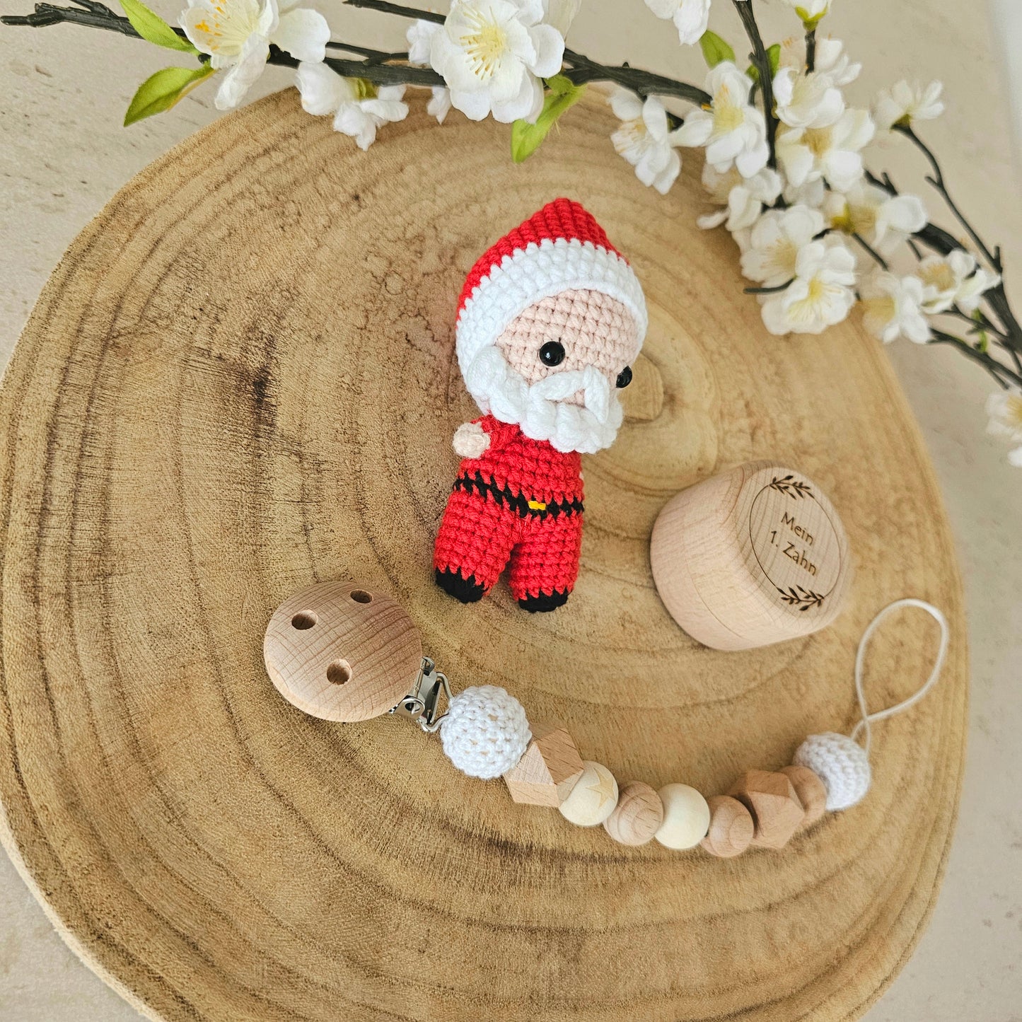 2er oder 3er Set fröhlicher Santa