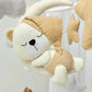 Baby Mobile Herz Bärchen beige