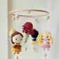 Babymobile Häkelliebe Disney Prinzessinnen