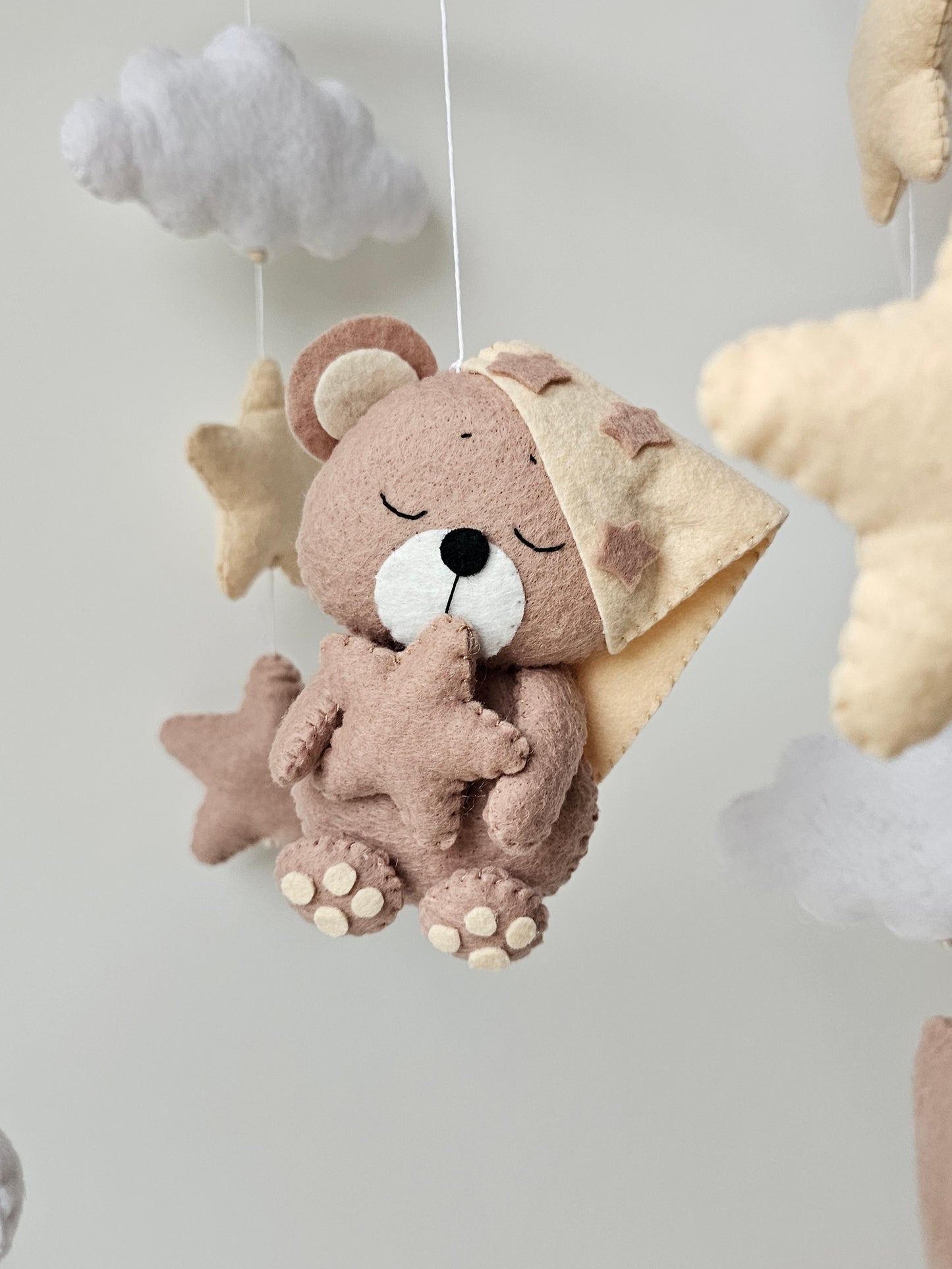 Baby Mobile Sternen Bärchen