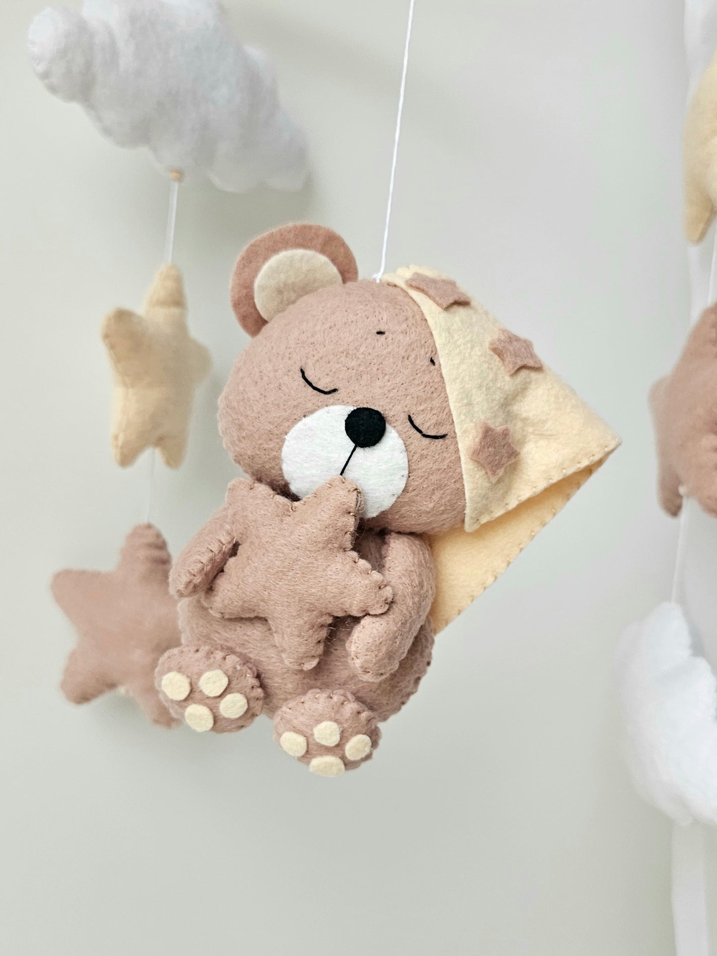 Baby Mobile Sternen Bärchen