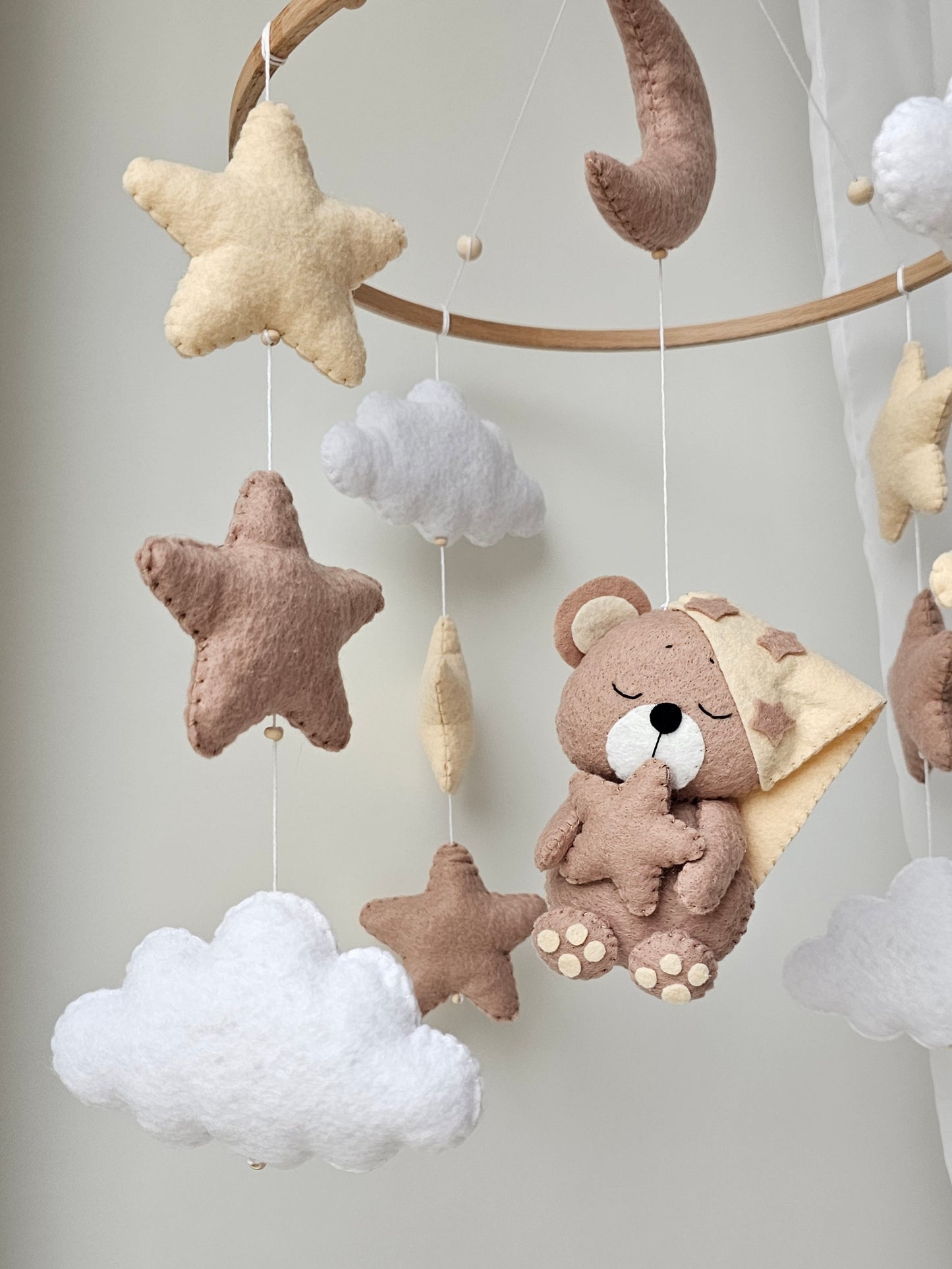 Baby Mobile Sternen Bärchen